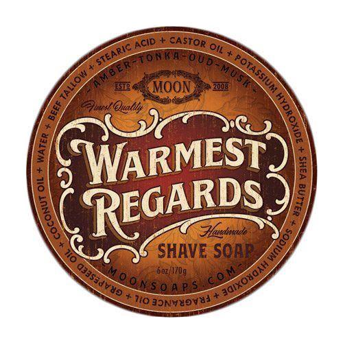 Moon Soaps Warmest Regards Shave Cream 6 Oz