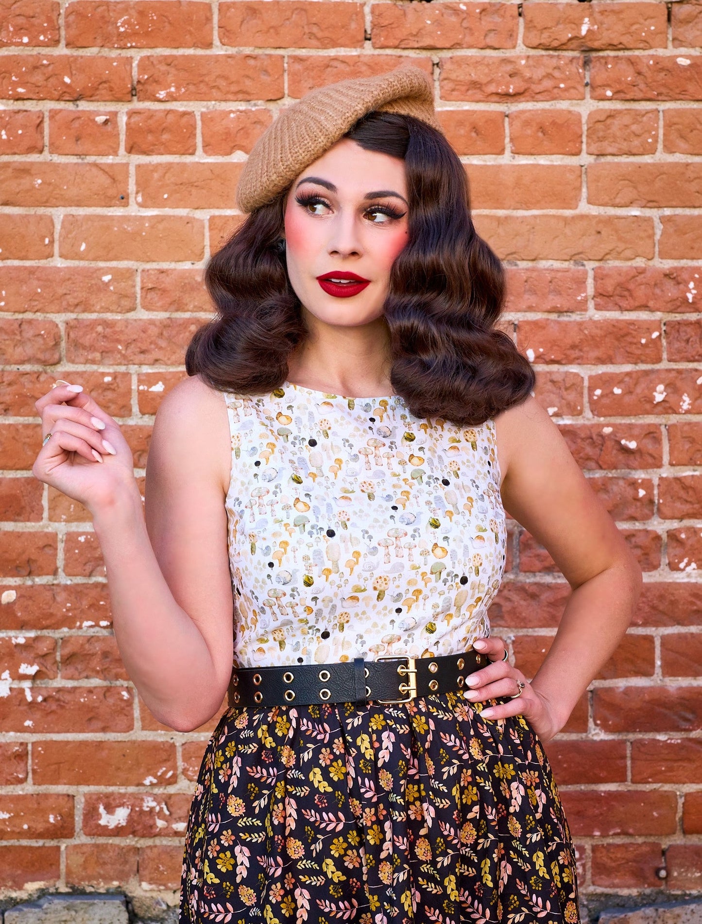 Snailing Along Twofer Dress