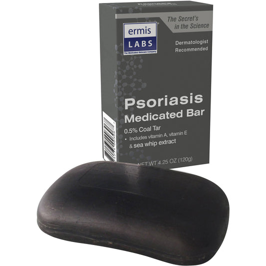 Ermis Labs Laboratorios De La Psoriasis Medicado Bar, 4.25 Oz