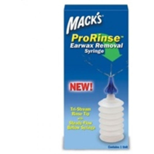 Mack's Prorinse Earwax Removal Syringe 1 Kit