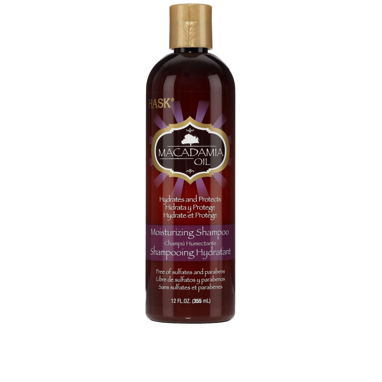 Hask Macadamia Oil Moisturizing Shampoo 355 Ml