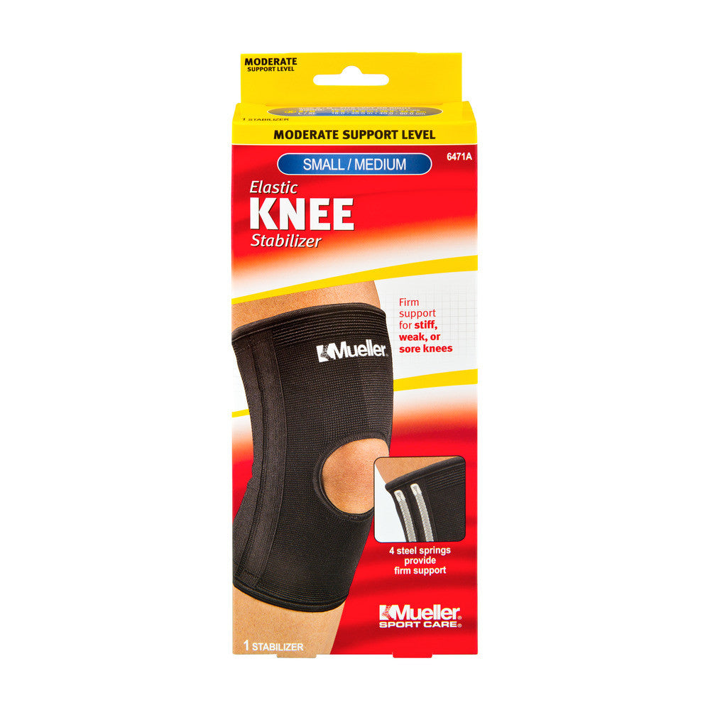 Mueller Sport Care Small/Medium Elastic Knee Stabilizer