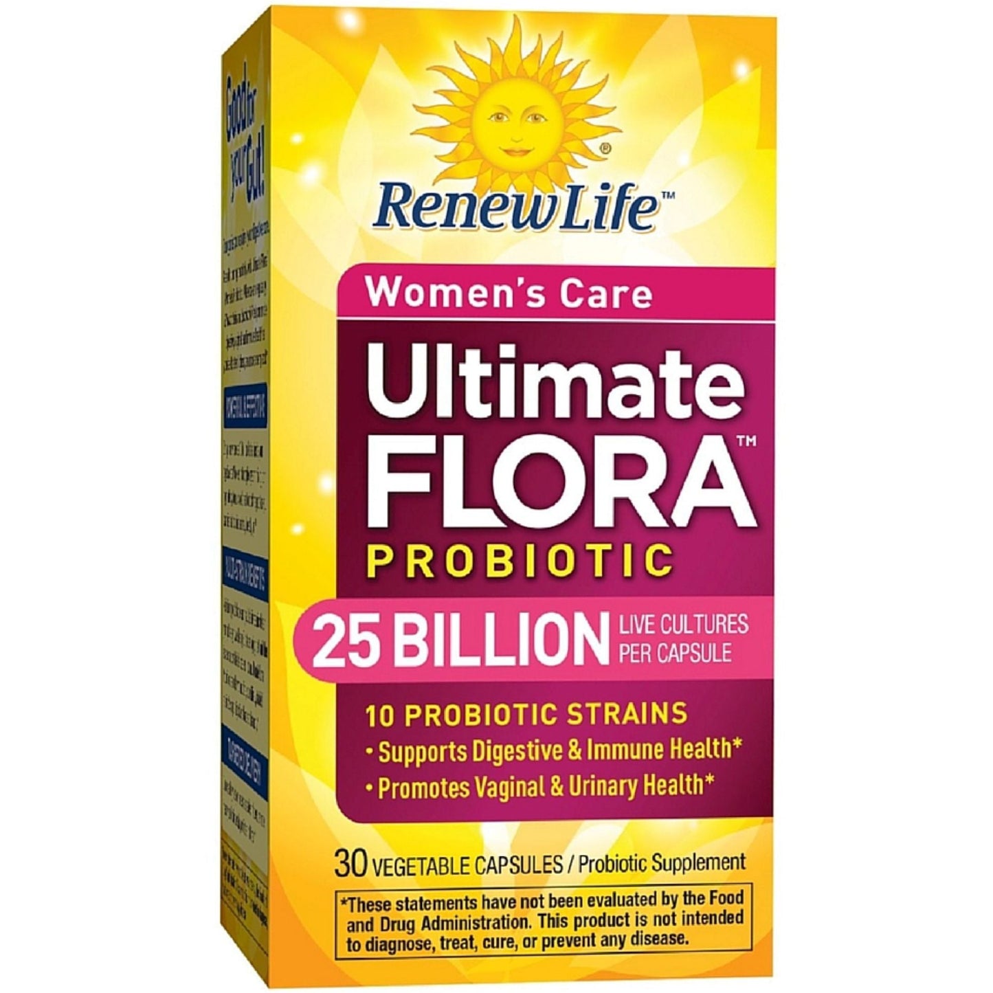 Renew Life Women's Care Probiotic - Ultimate Flora -- 25 Billion - 30 Vegetarian Capsules