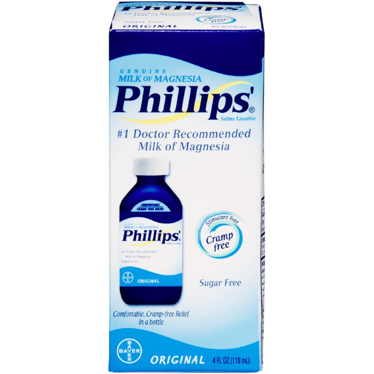 Phillips' Milk Of Magnesia Original Saline Laxative, 4 Fl Oz