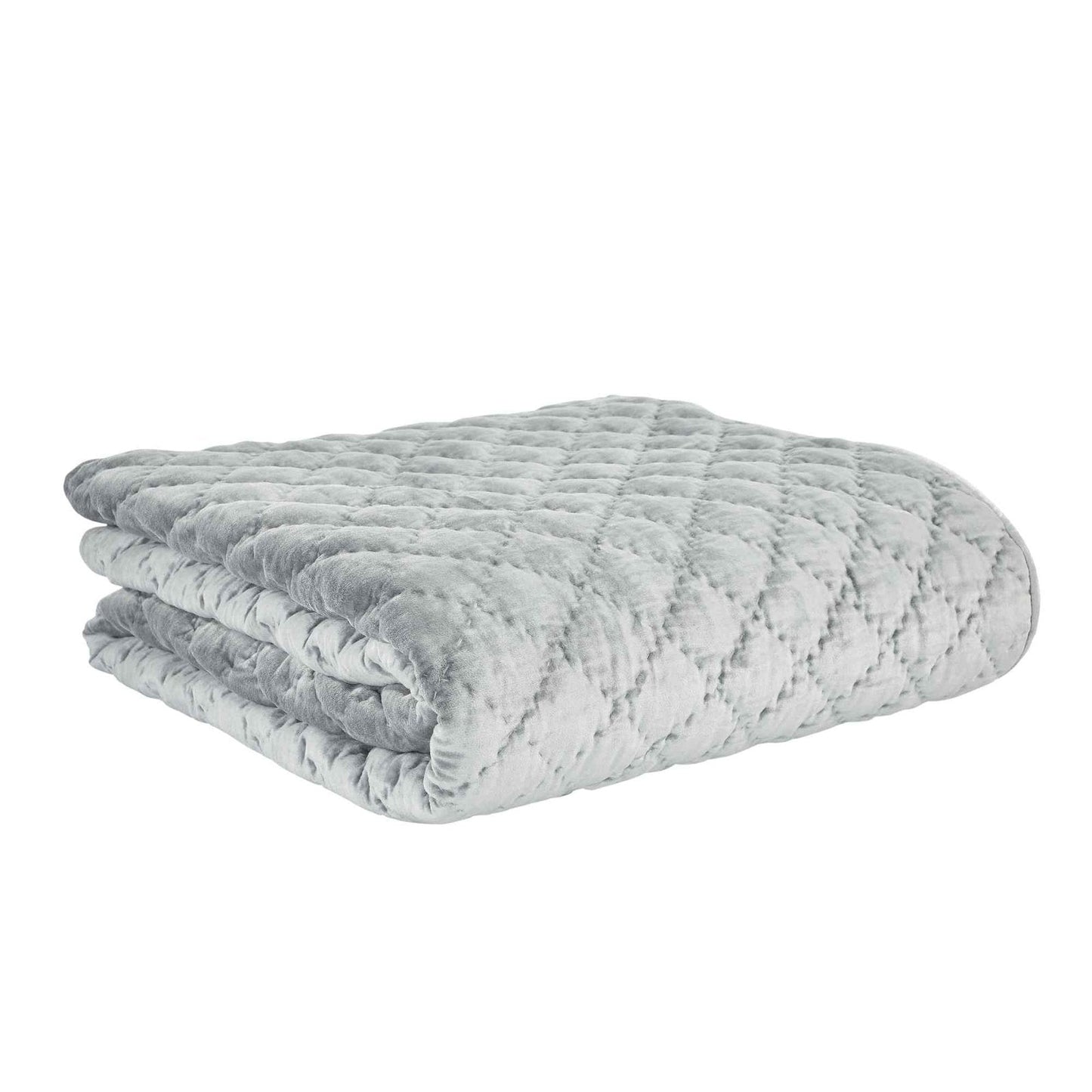 Clermont Diamond Velvet Quilt