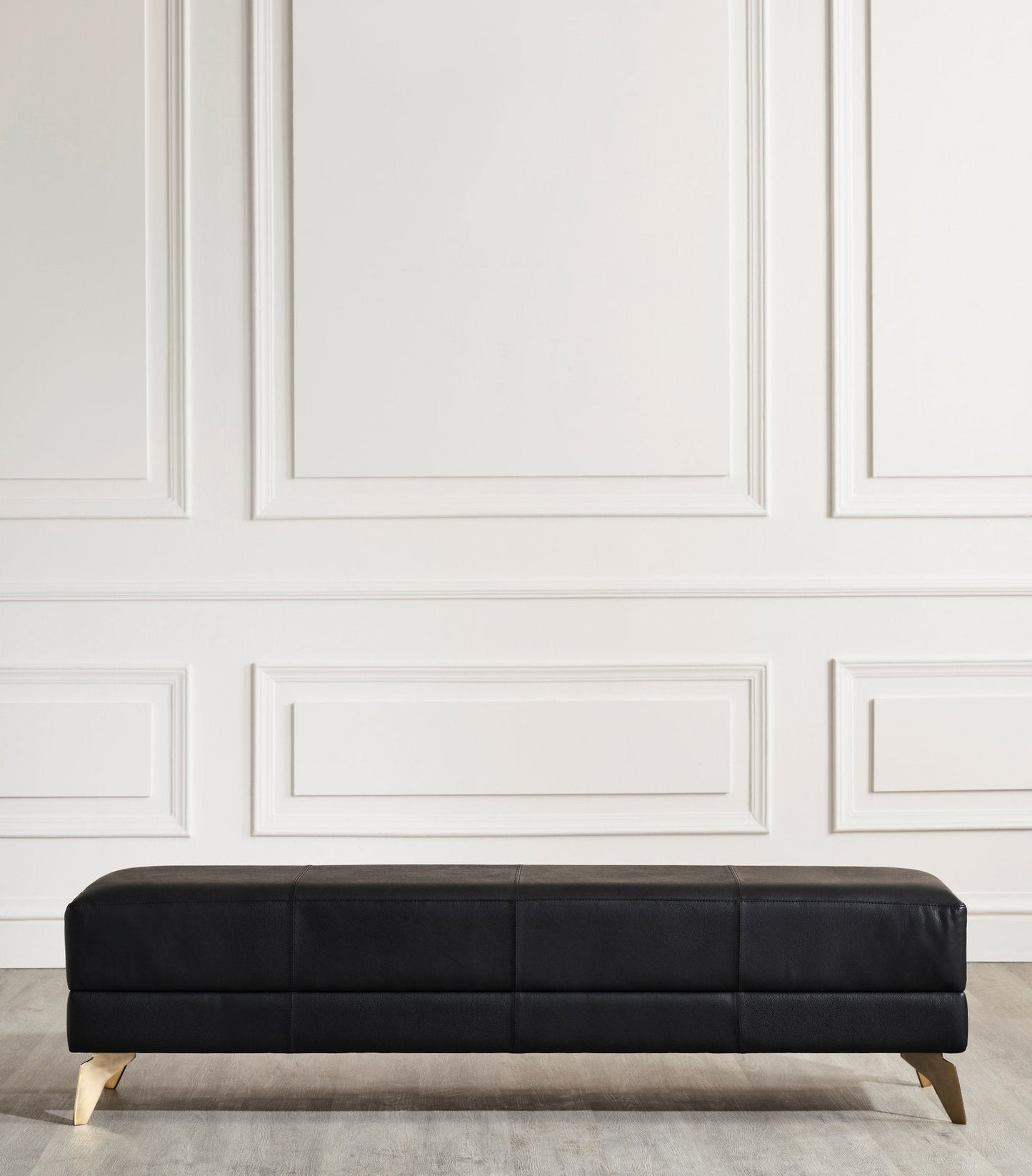 Berkeley End-Of-Day Leather Bench