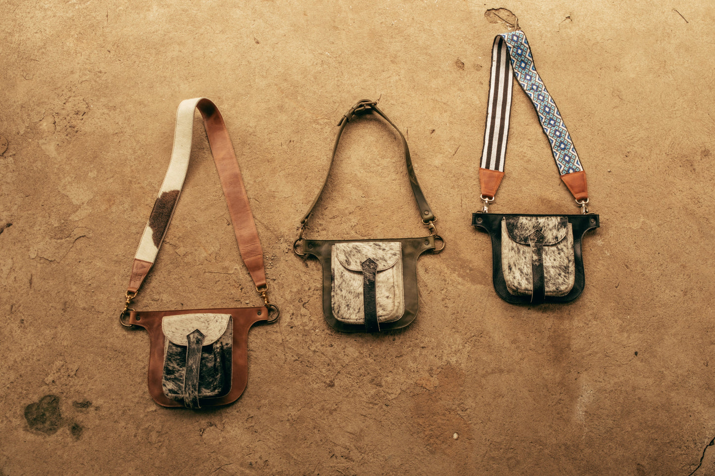 Awabal Satchel - Hair on Hide