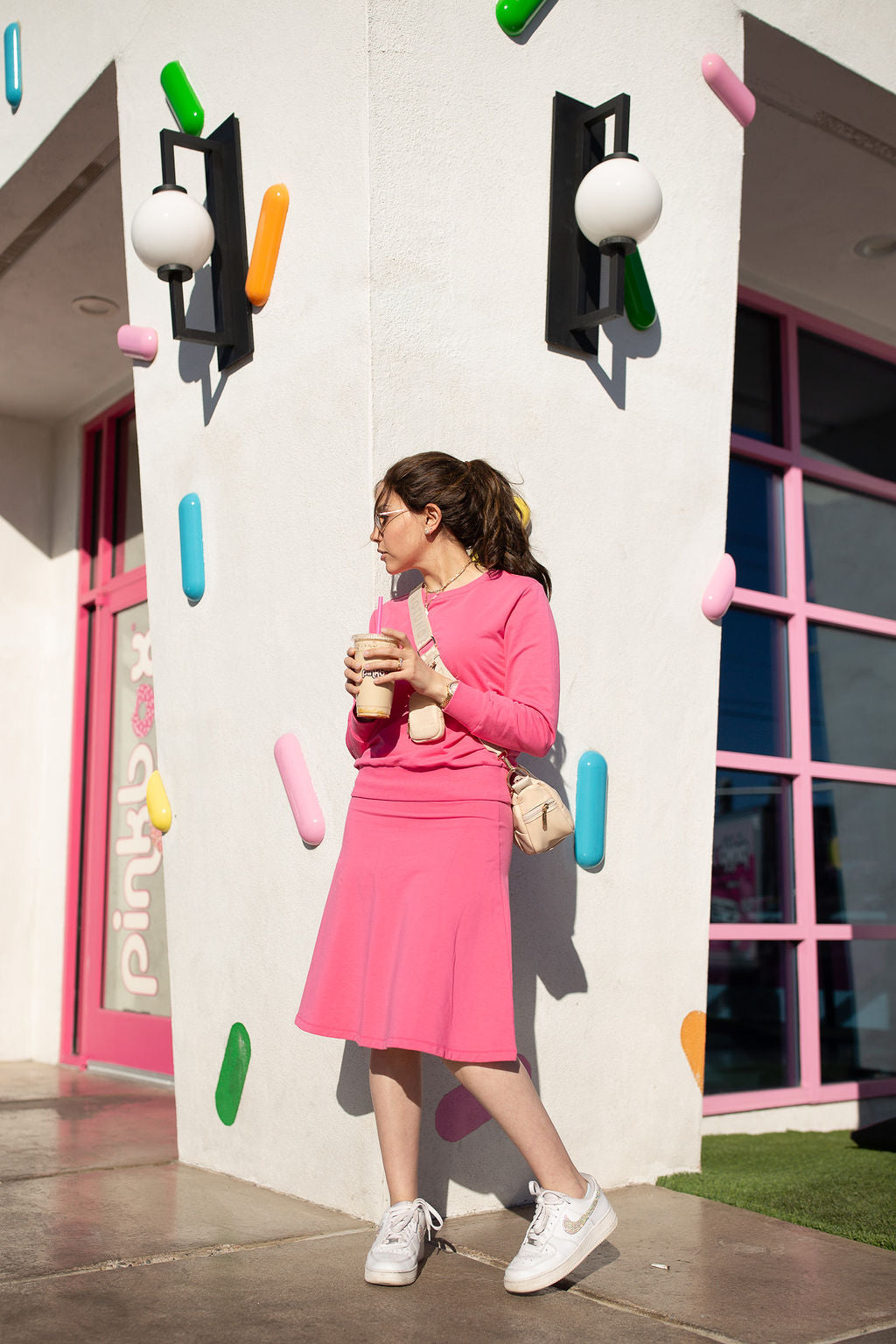 O Skirt- Hot Pink