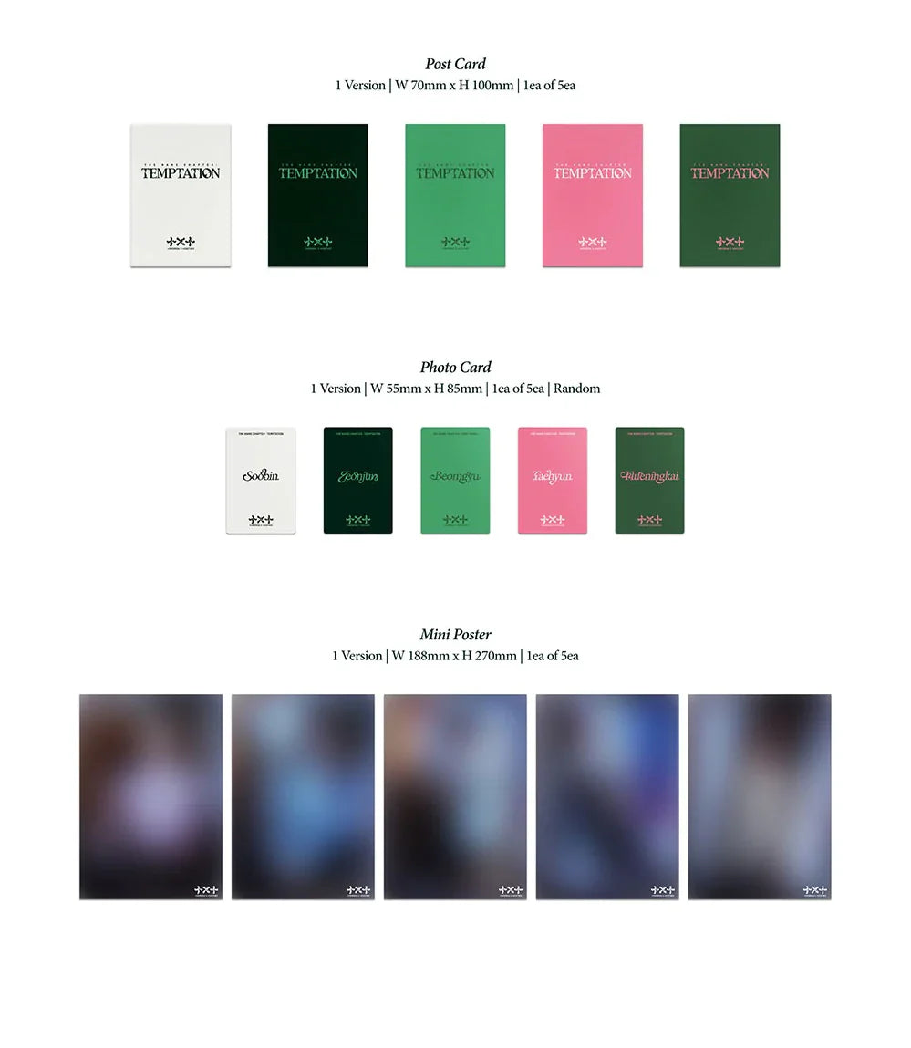 TXT 5th Mini Album - The Name Chapter Temptation (Lullaby Ver)