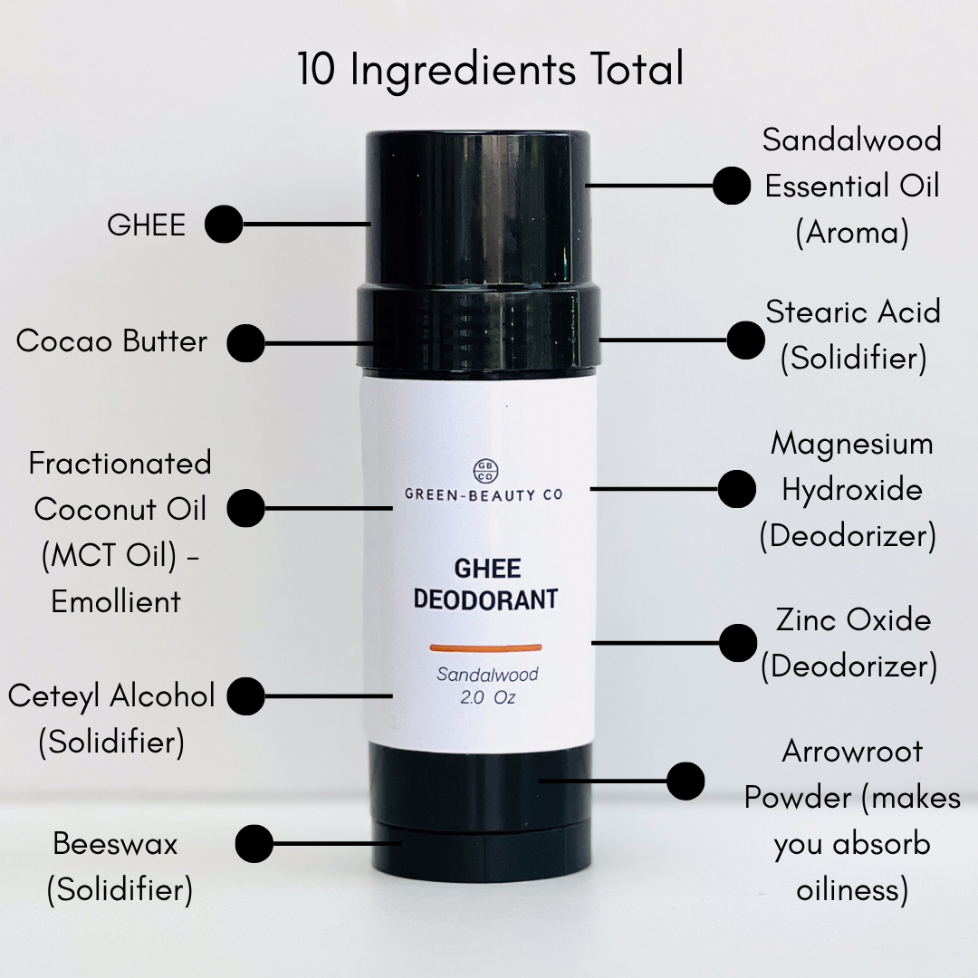Sandalwood Deodorant - With GHEE