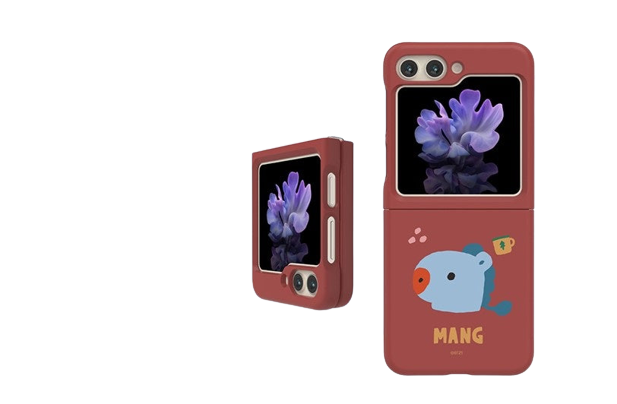 BT21 Baby Green Planet Galaxy Z Filp5 Slim Case