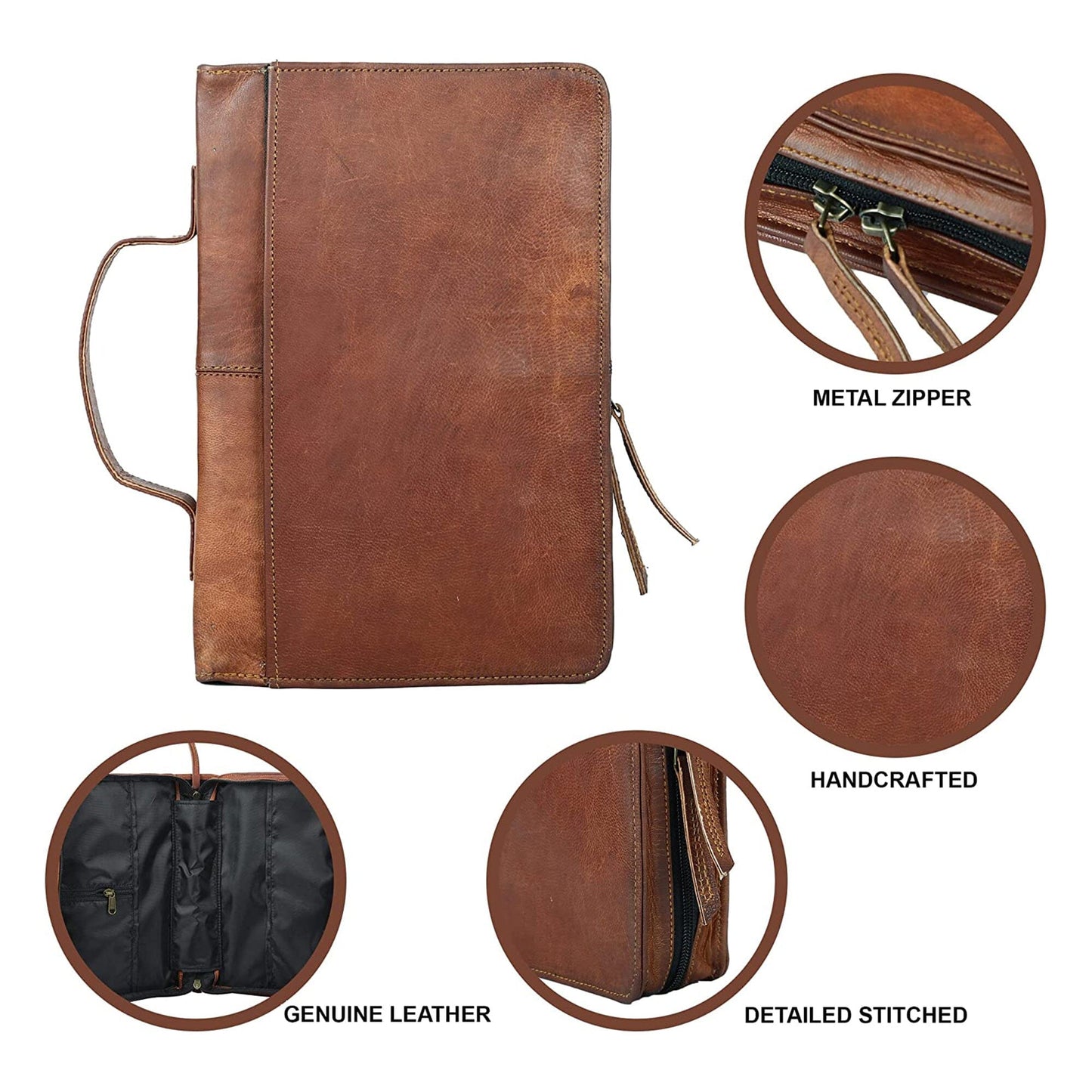 Leather Book Cover - Osadia Concept Store