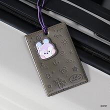 BT21 Minini Leather Patch Travel Tag Vacance