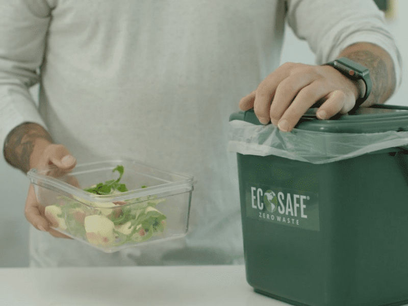 EcoSafe Zero Waste 2.5 Gal Compostable Bags 16x17 for Kitchen Caddies & Countertop Bins (QTY 720), BPI Certified, SKU HB1617-6