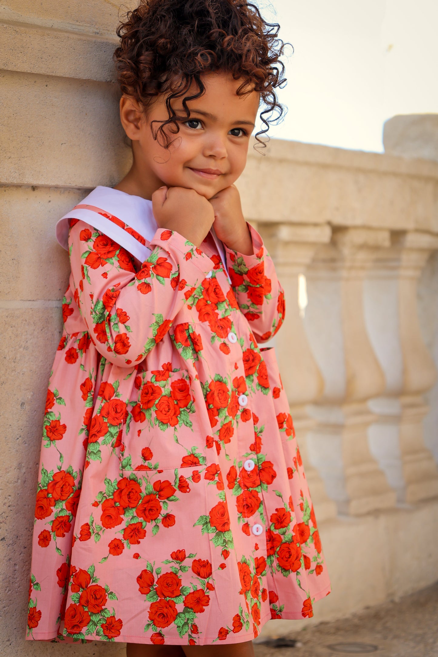 Garden Dress- Vintage Rose (Sample Rack)