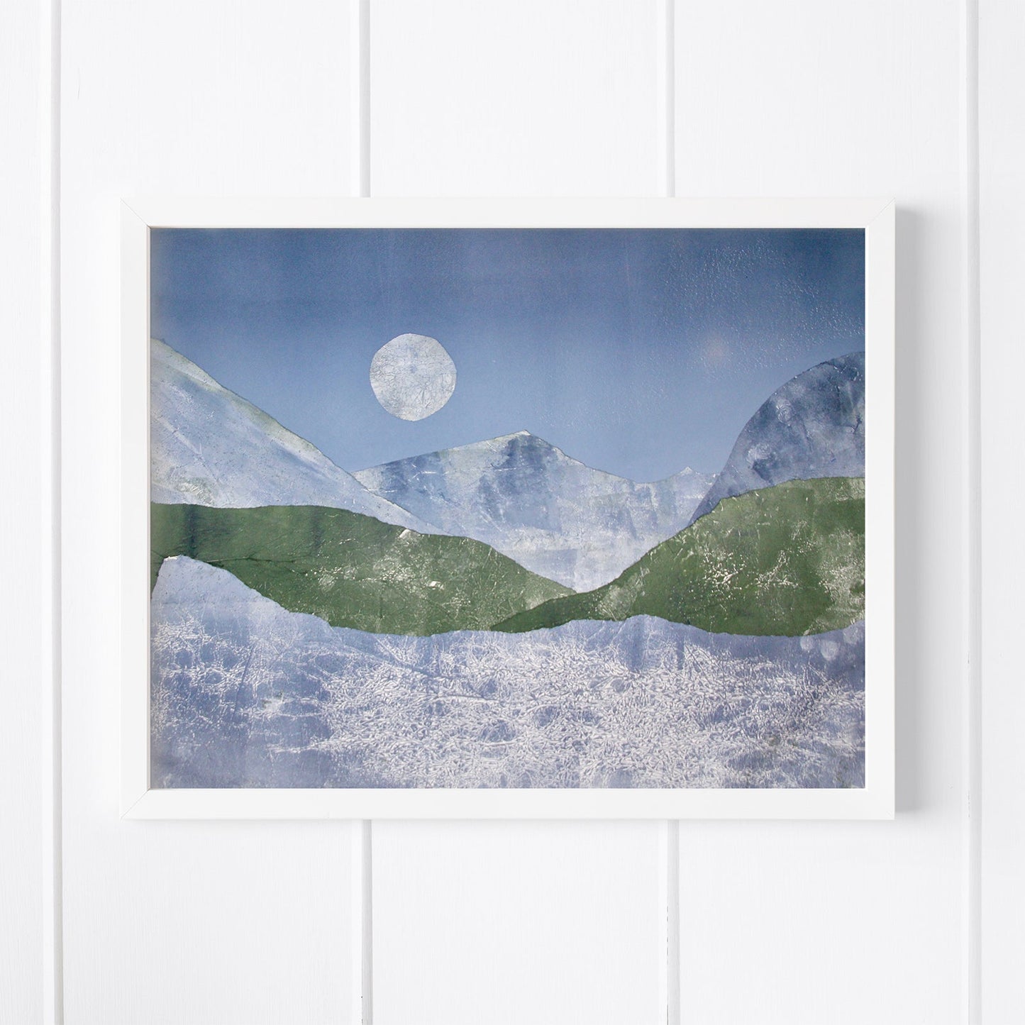 Cold Spring Evening Small Framed Print