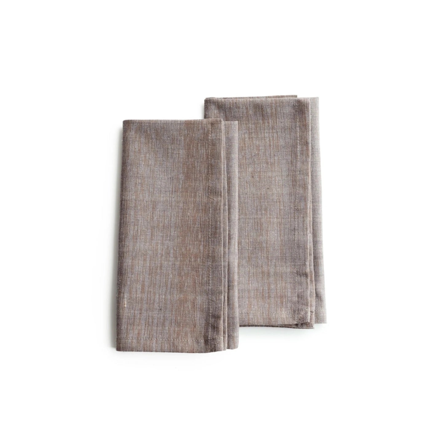 TIMELESS Handwoven Ikat Organic Cotton Napkins – Set of 2. Cotton – Fair Trade – Artisan Made