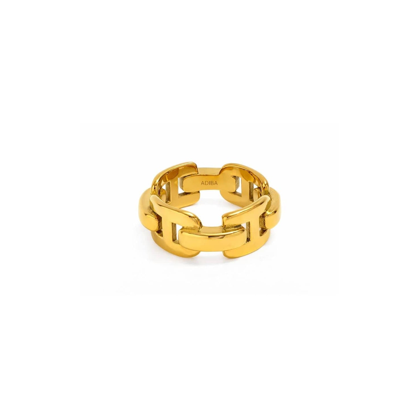 The Bond 18k Gold Plated stainless Steel Ring