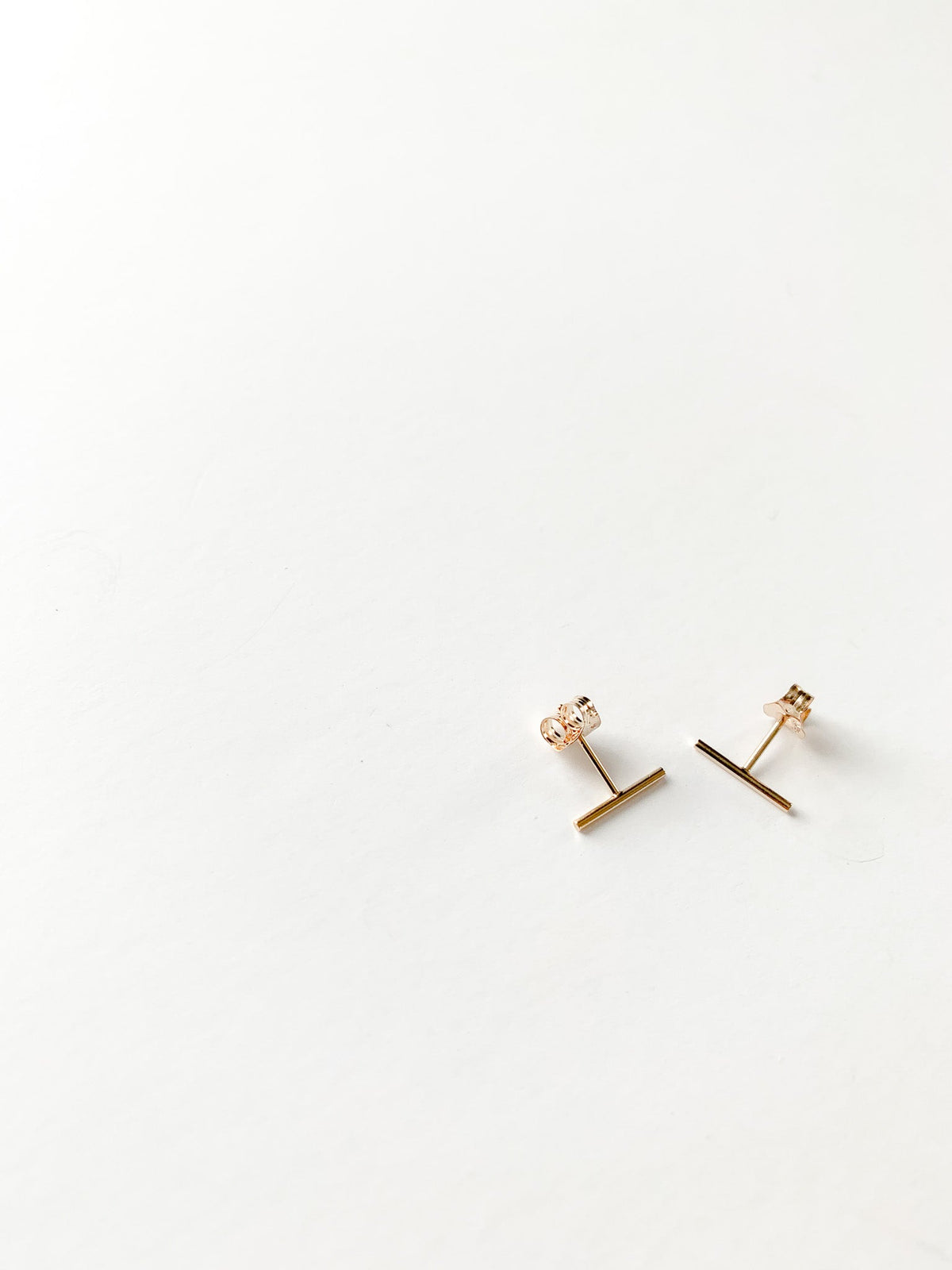 Bowery Bar Studs | Gold Fill