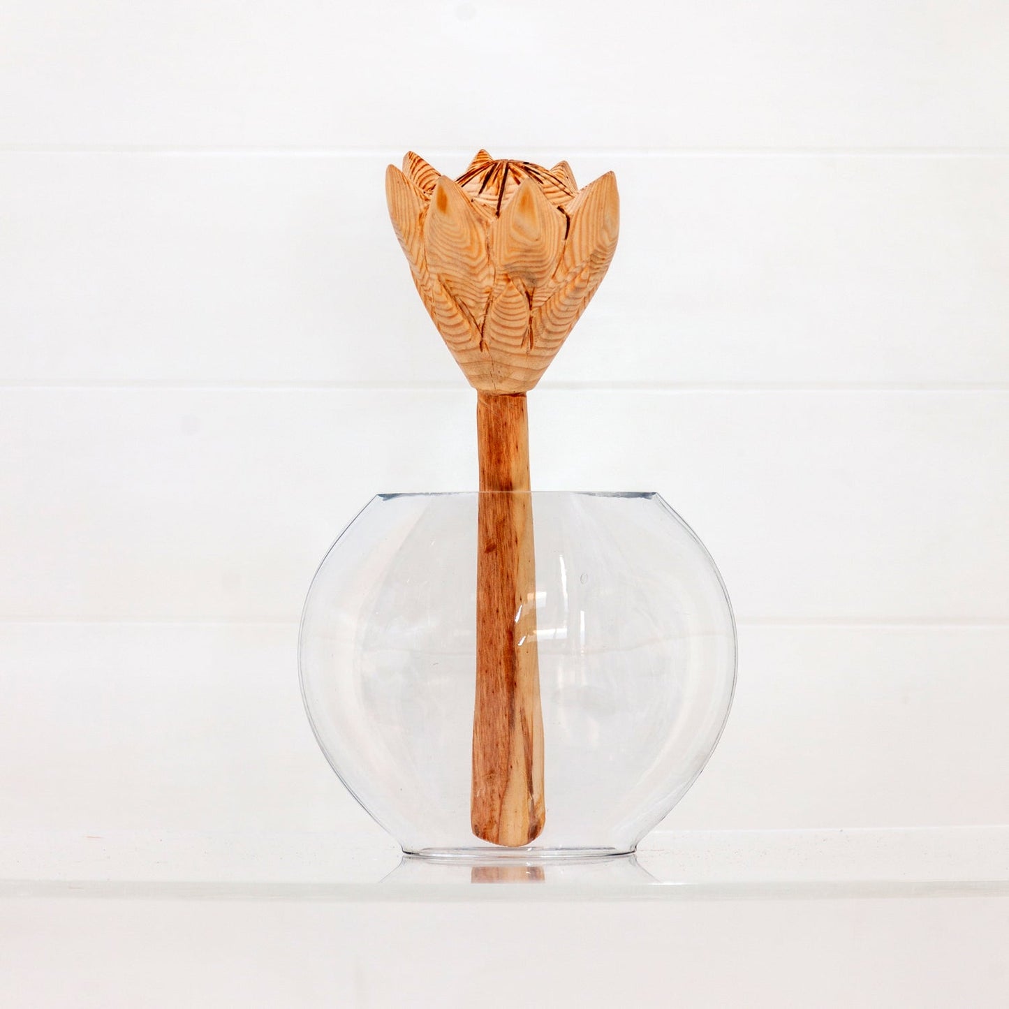 Protea Wooden Table Sculpture