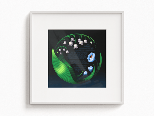 Flower Eye Ketubah