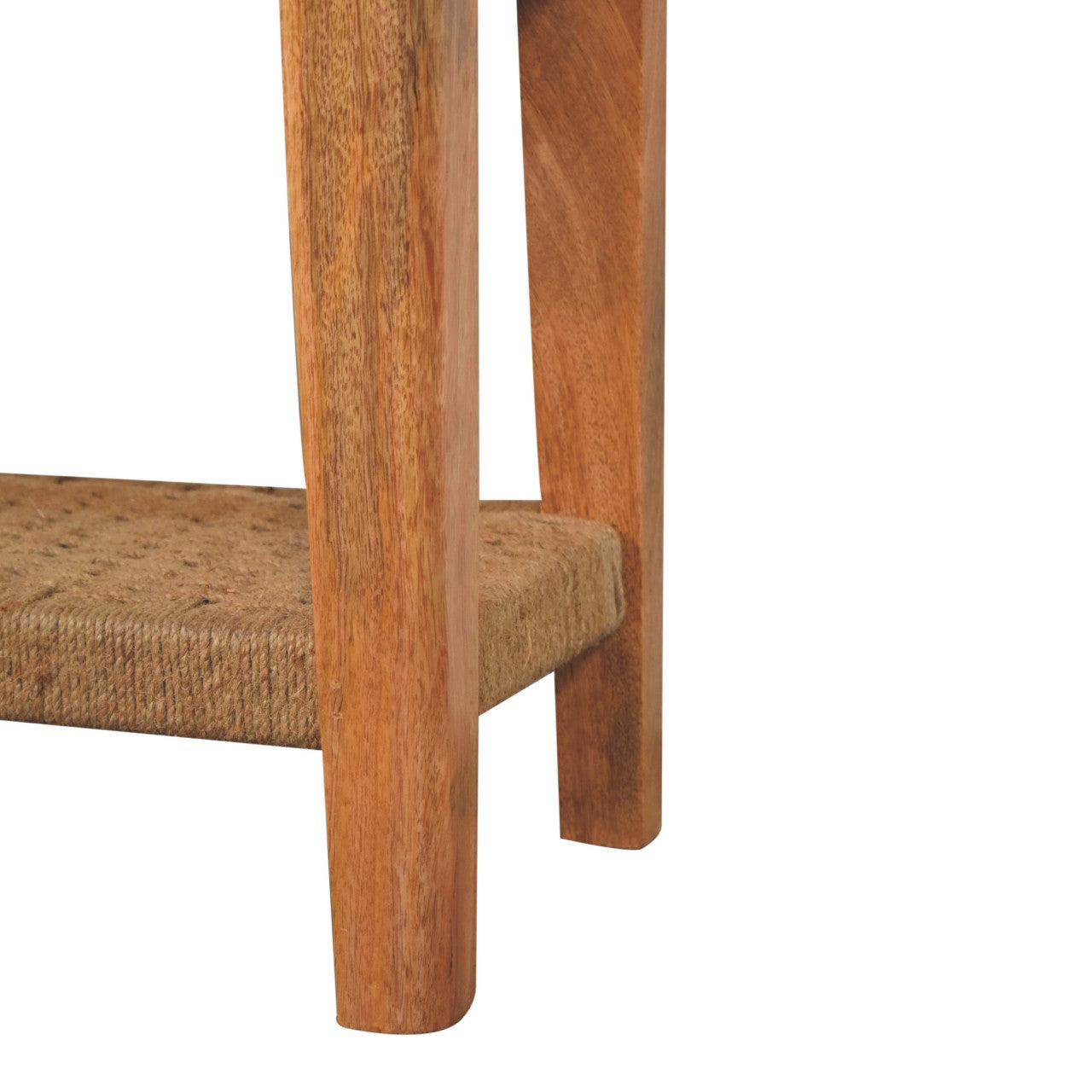 Rope Coffee Table, Open Shelf