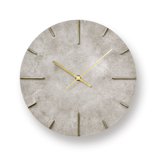 Lemnos Quaint Cast Brass Clock