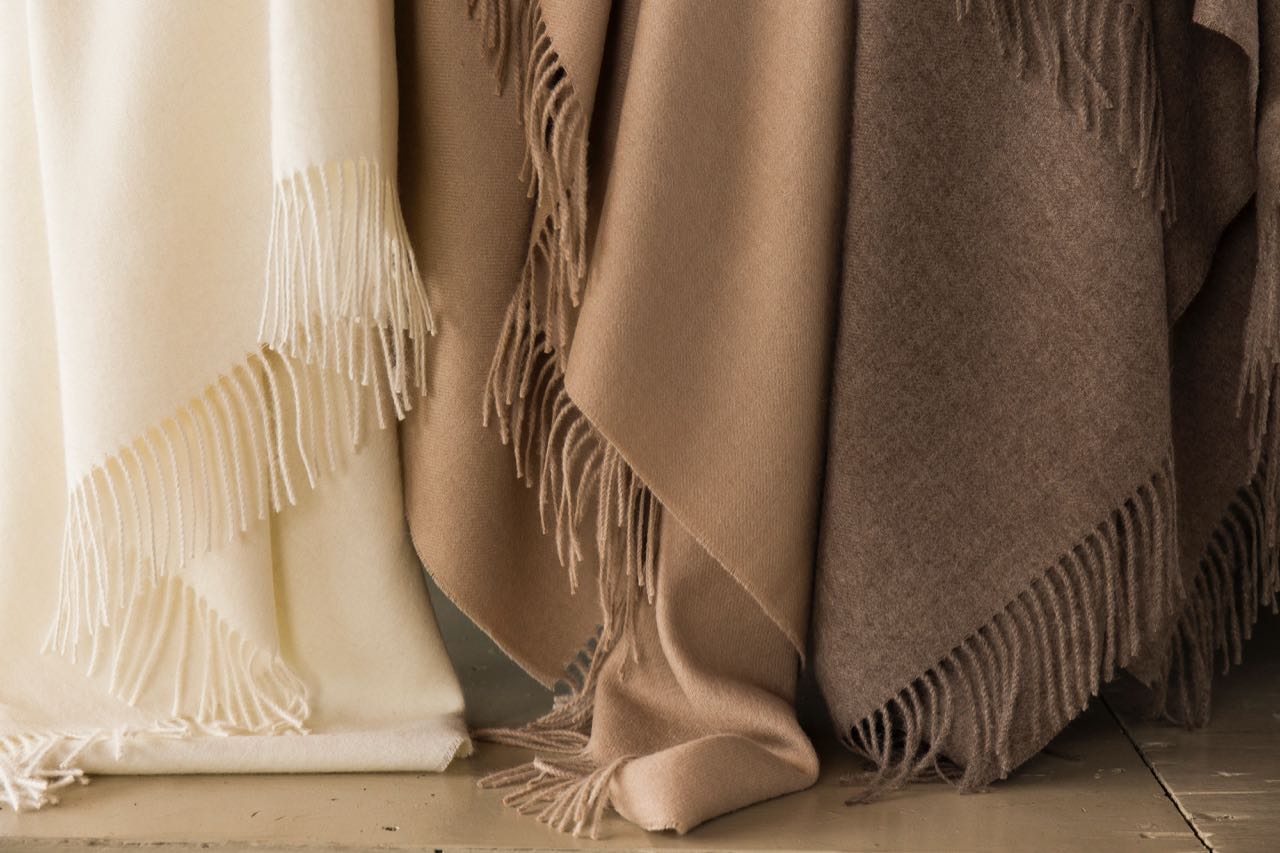 100% Baby Alpaca Throws