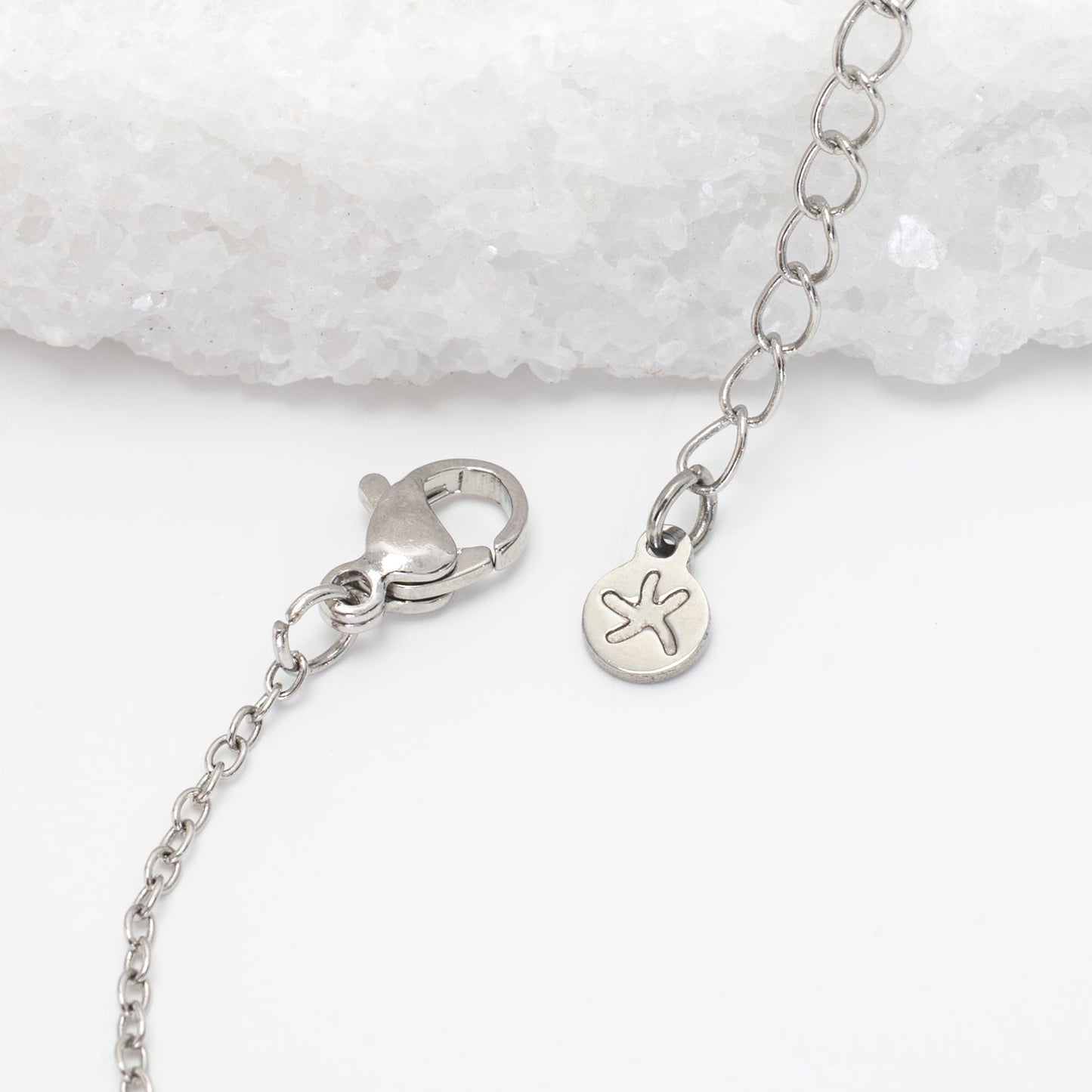 Glittering Garland Platinum and Zircon Necklace