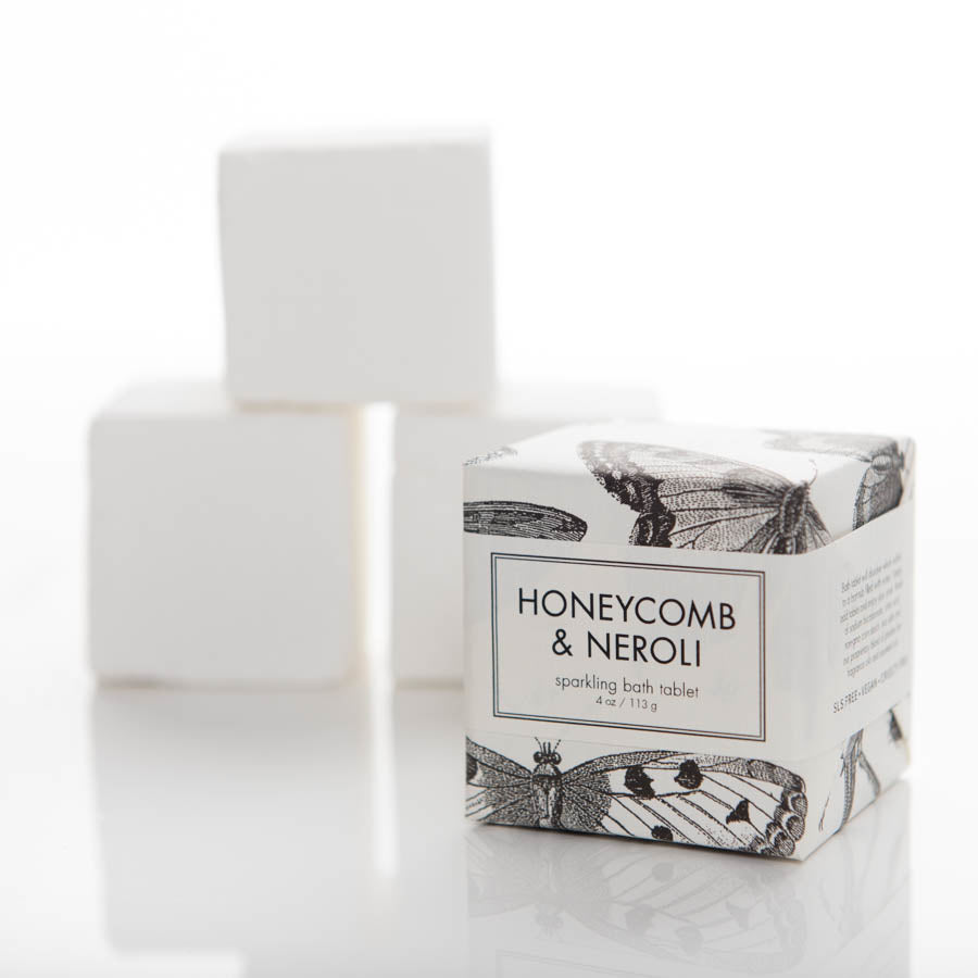 Honeycomb & Neroli- Sparkling Bath Tablet - Osadia Concept Store