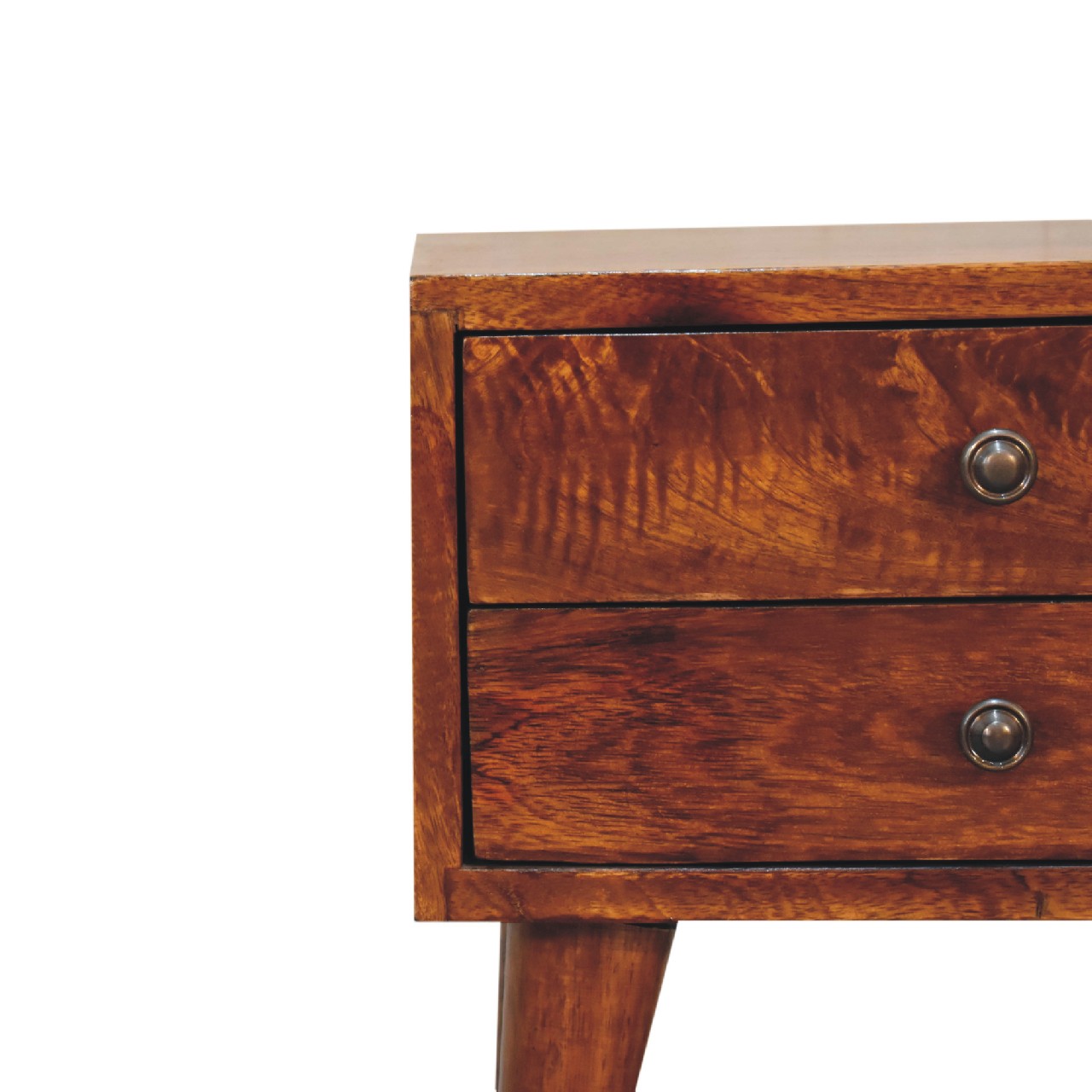 Solid Wood Mini Modern Bedside Table