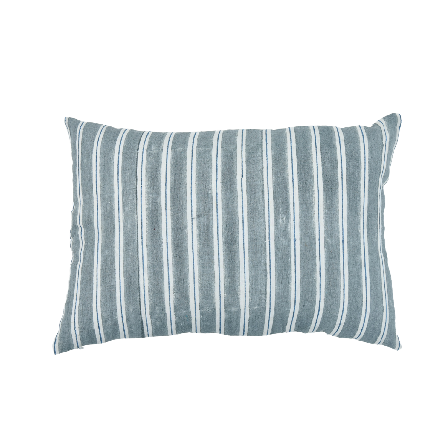 Soft Horizon - Hand Block Printed Cushion Cover