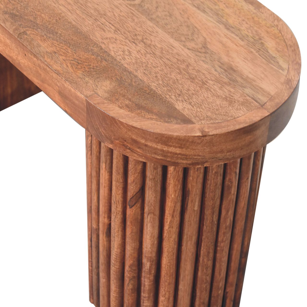 Solid Wood Honey Caramel Serenity Coffee Table