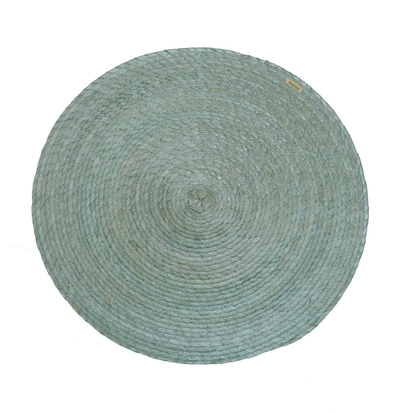 S/4 Palm Single Sided Placemat - Aqua