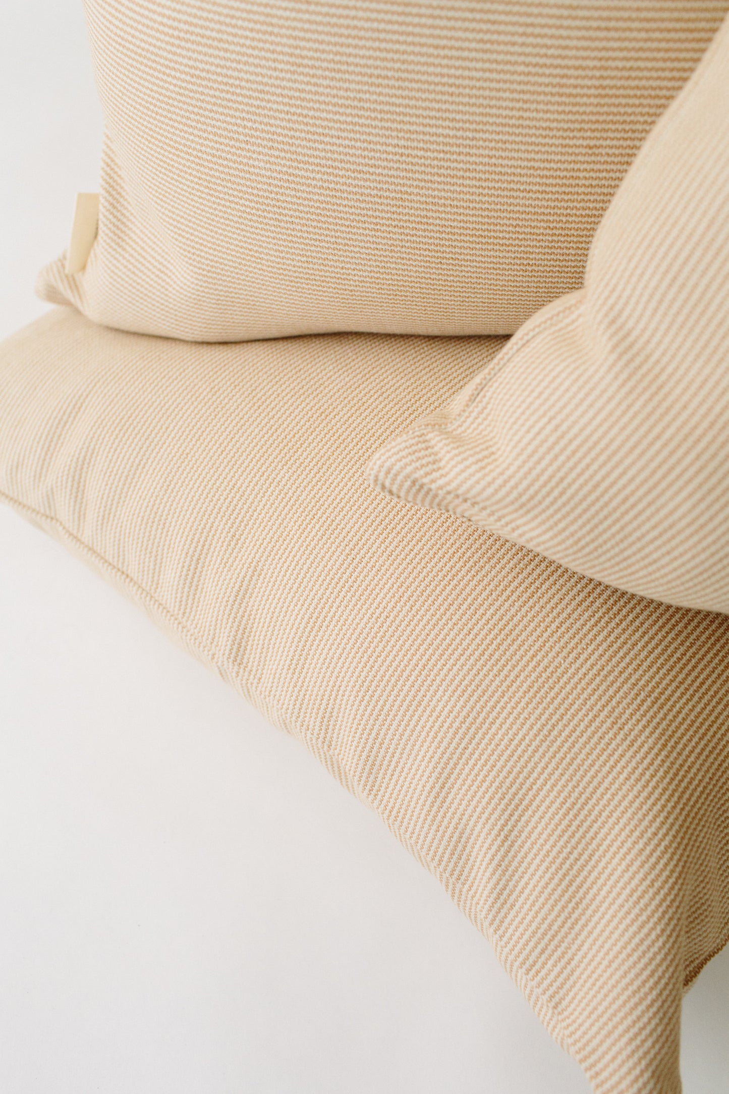 LOOM Imports Rust Pinstripe Lumbar Pillow
