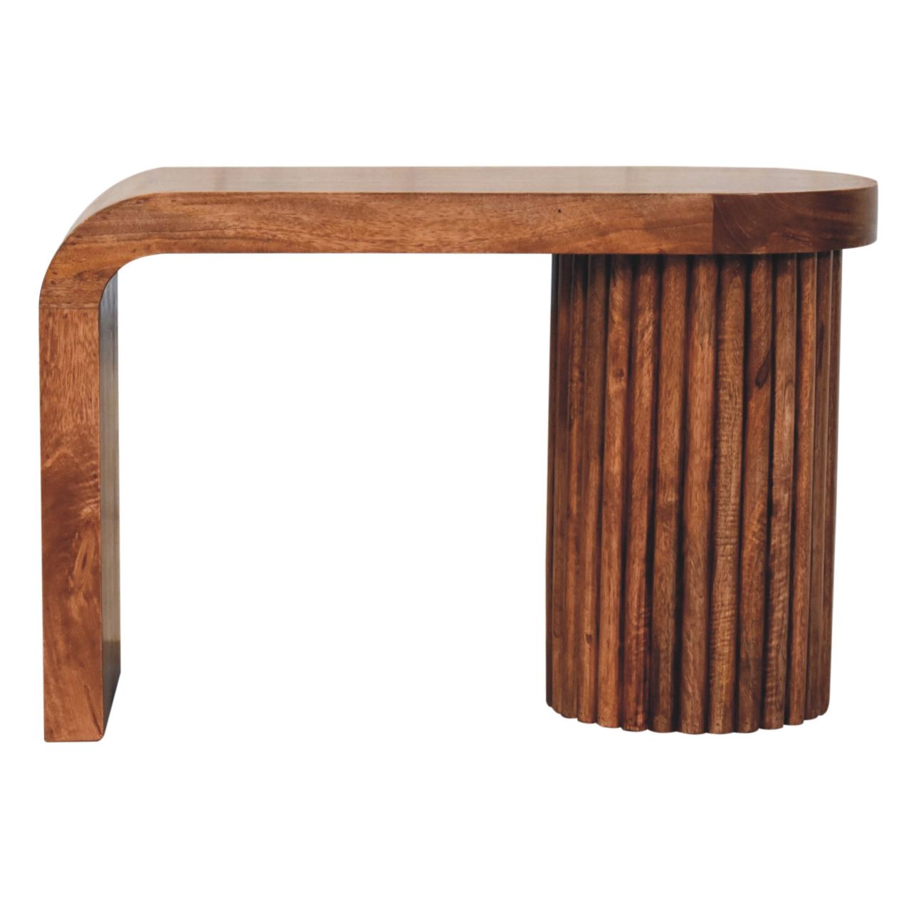 Solid Wood Honey Caramel Serenity Coffee Table