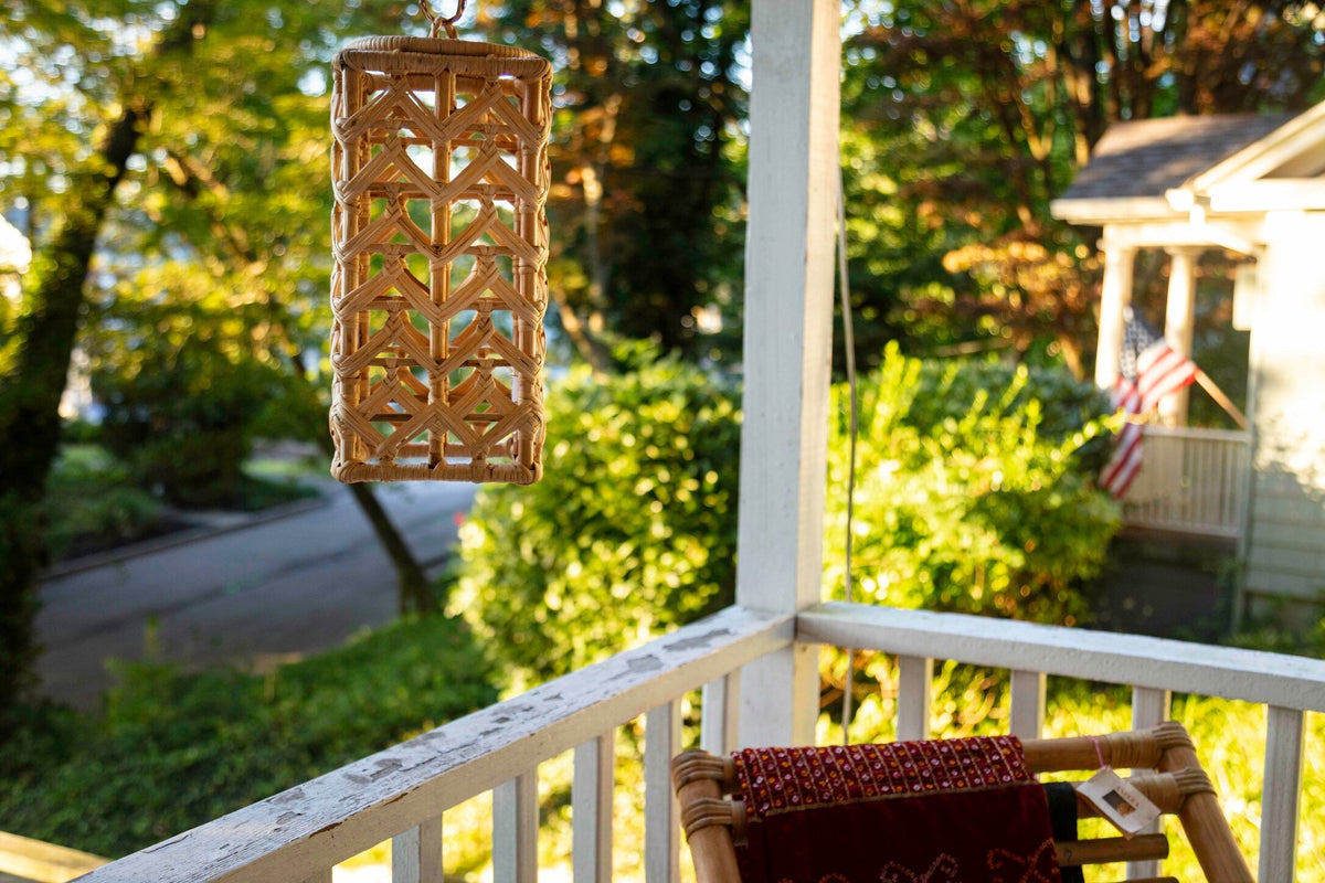 Rectangular Jaali Lamp Shade