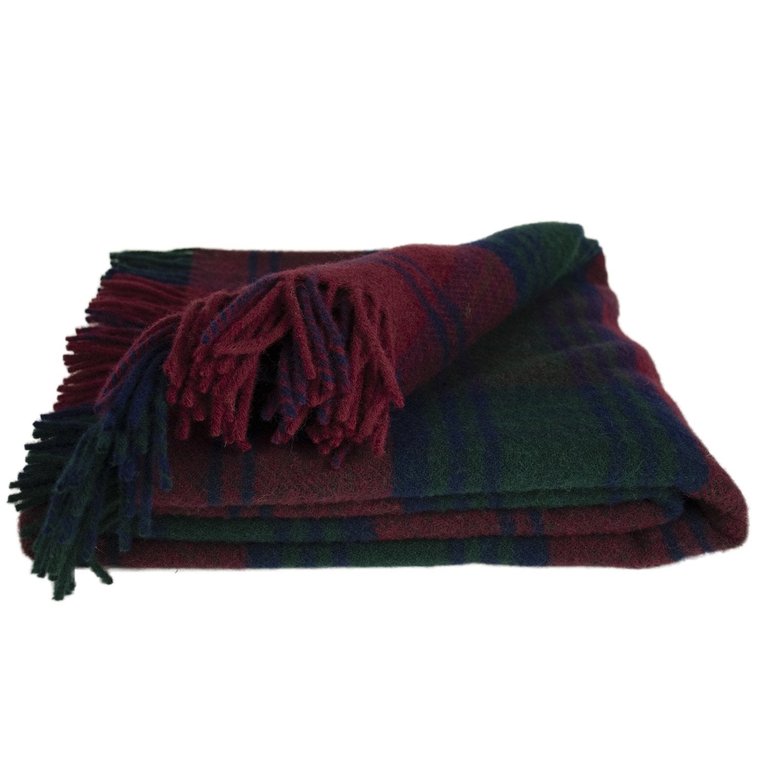 Highland Tweeds Pure New Wool  Fluffy Throw ~ Lindsay ~ - Osadia Concept Store