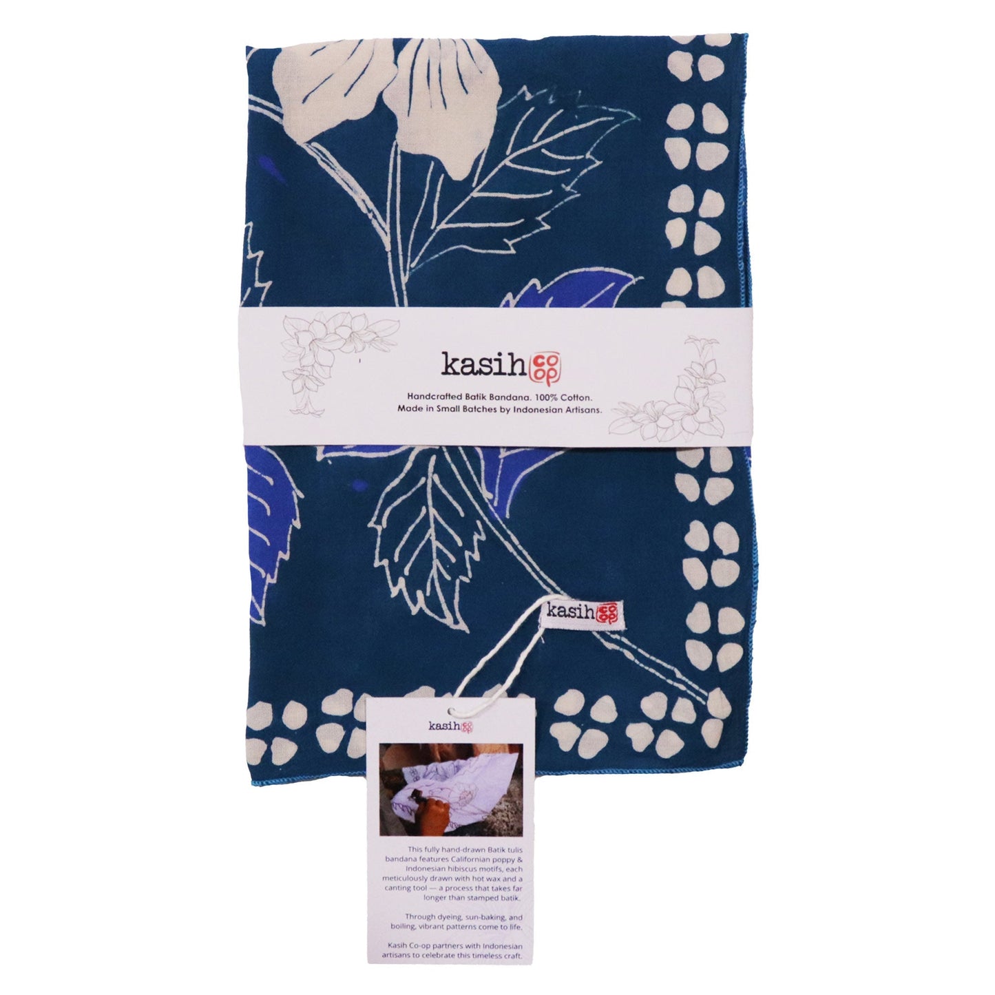 Full Hand Drawn Batik Tulis Bandana