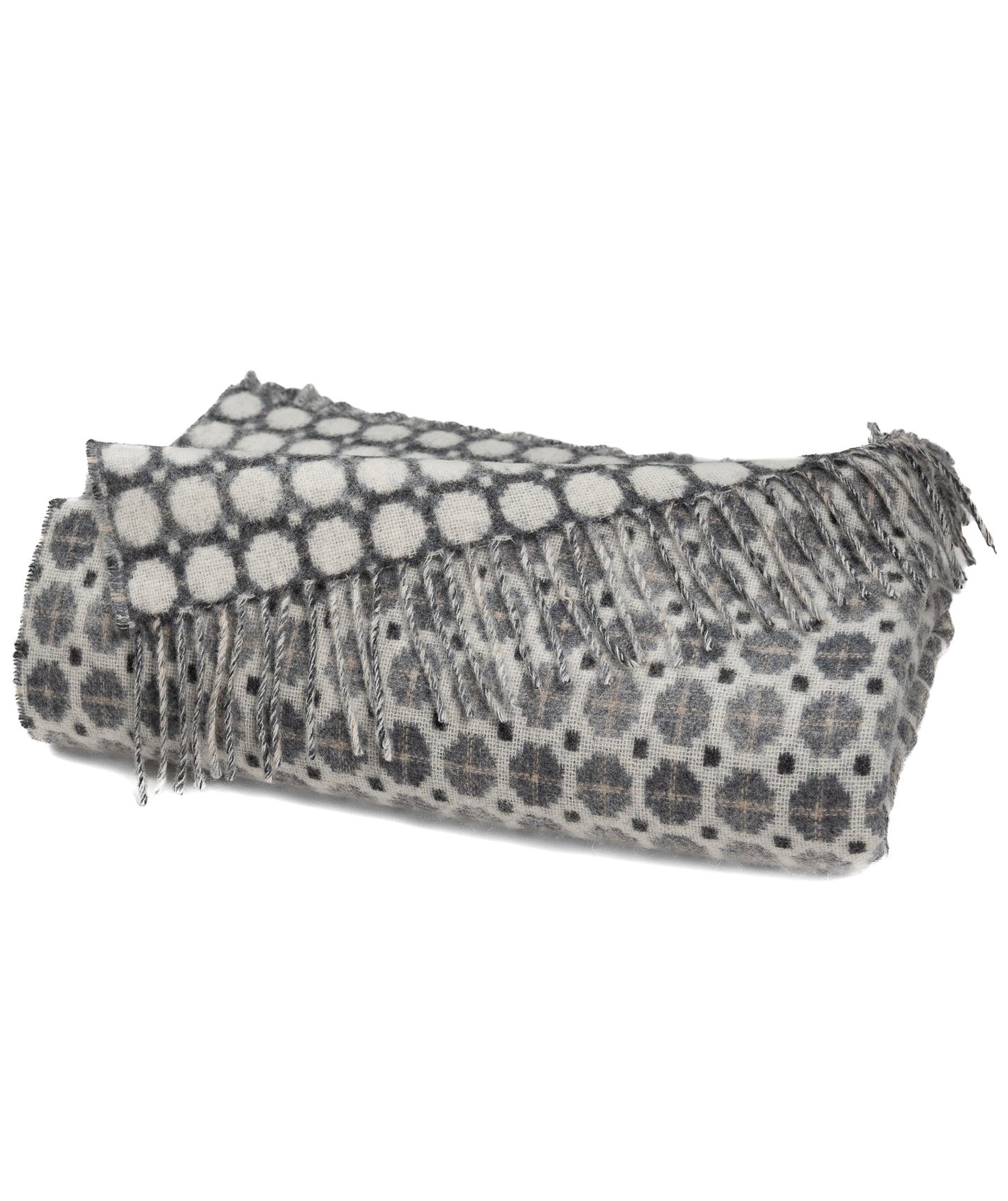 Southampton Home Merino Wool Medallion (Grey)