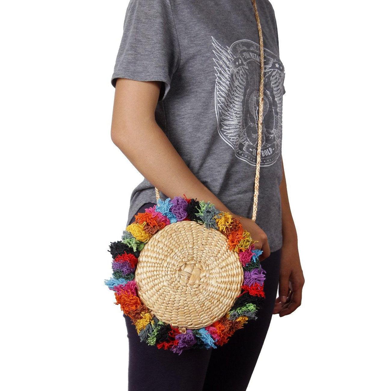 Water Hyacinth Handmade Boho Bag Collection (Small) - Thailand