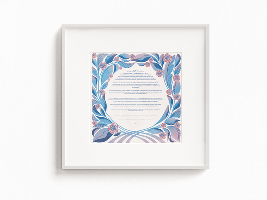 Petals Ketubah