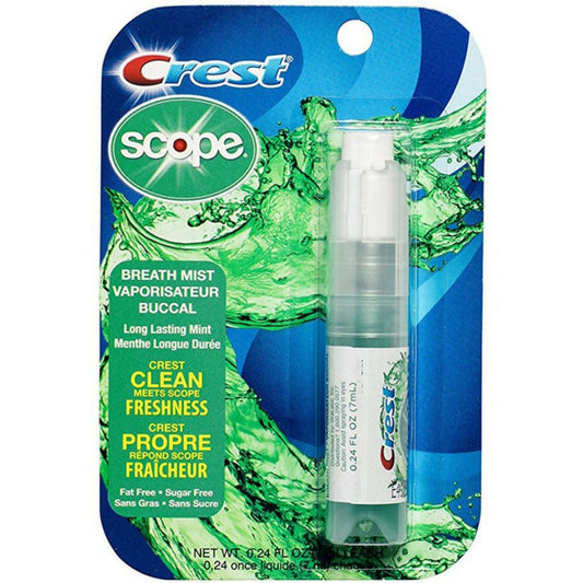 Crest Scope Outlast Breath Mist Long Lasting Mint