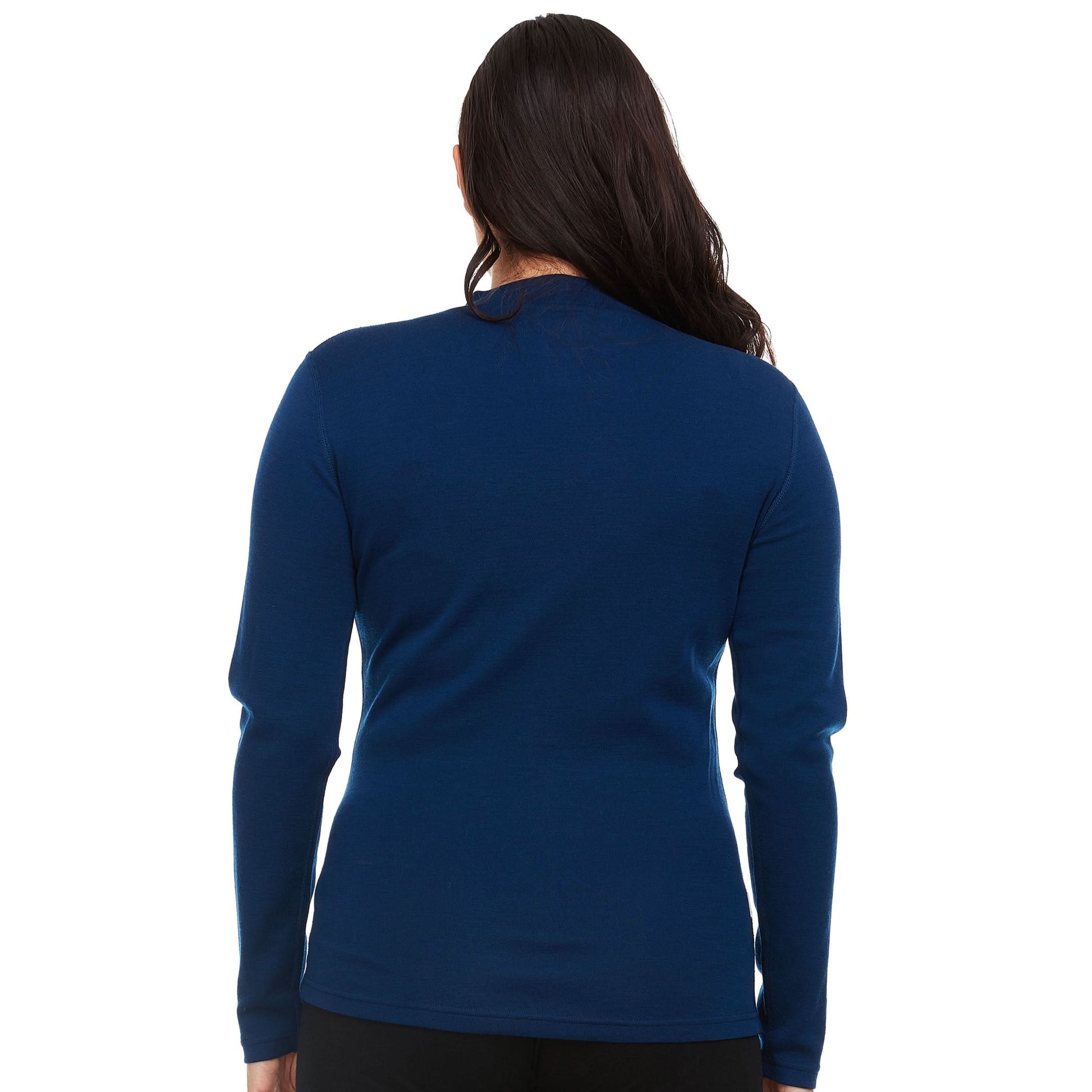 Women's Midweight Merino Wool Mock Neck | 100% Merino Wool - Osadia Concept Store