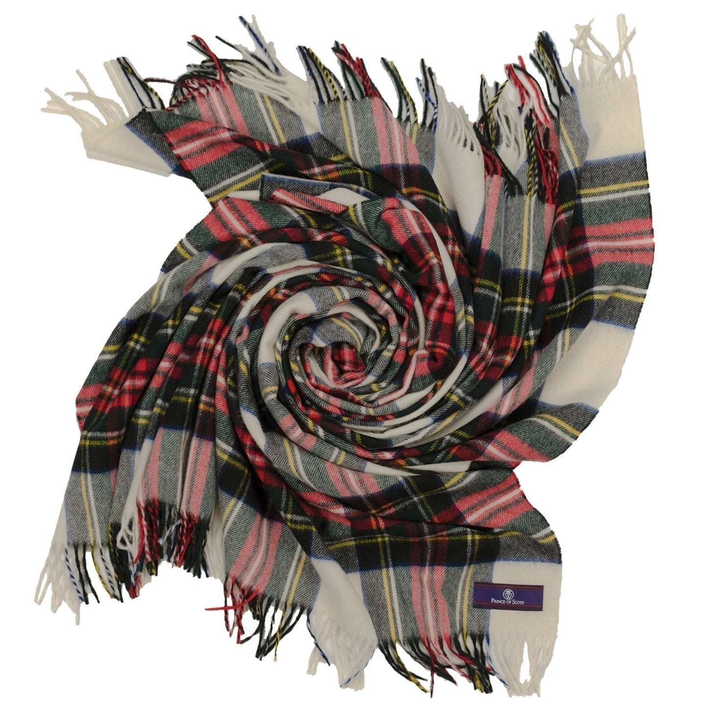 Highland Tartan Tweed Merino Wool Throw ~ Dress Stewart ~ - Osadia Concept Store