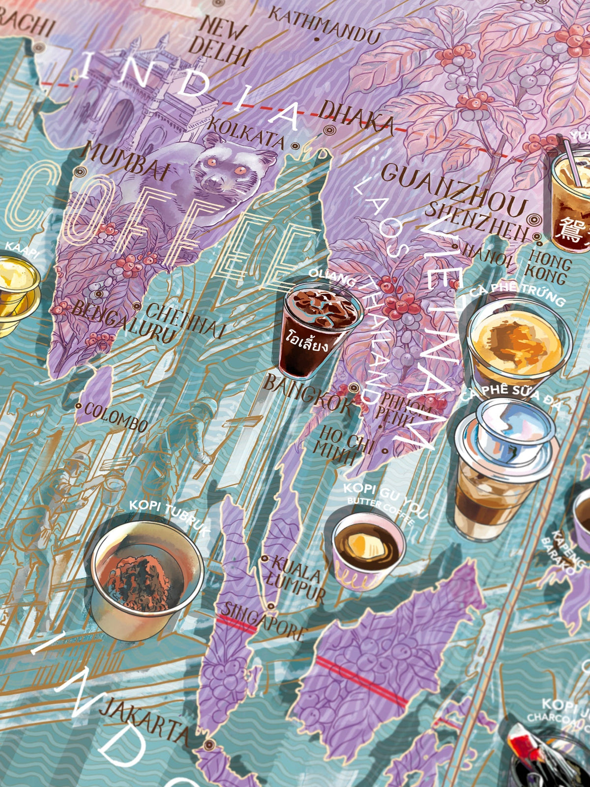 World of Coffee Puzzle