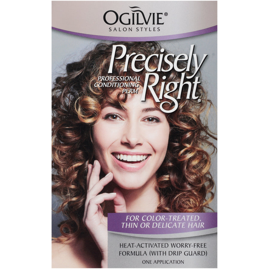 Ogilvie Precisely Right, Professional Conditioning Perm, For Color-Treated, Thin Or Delicate Hair
