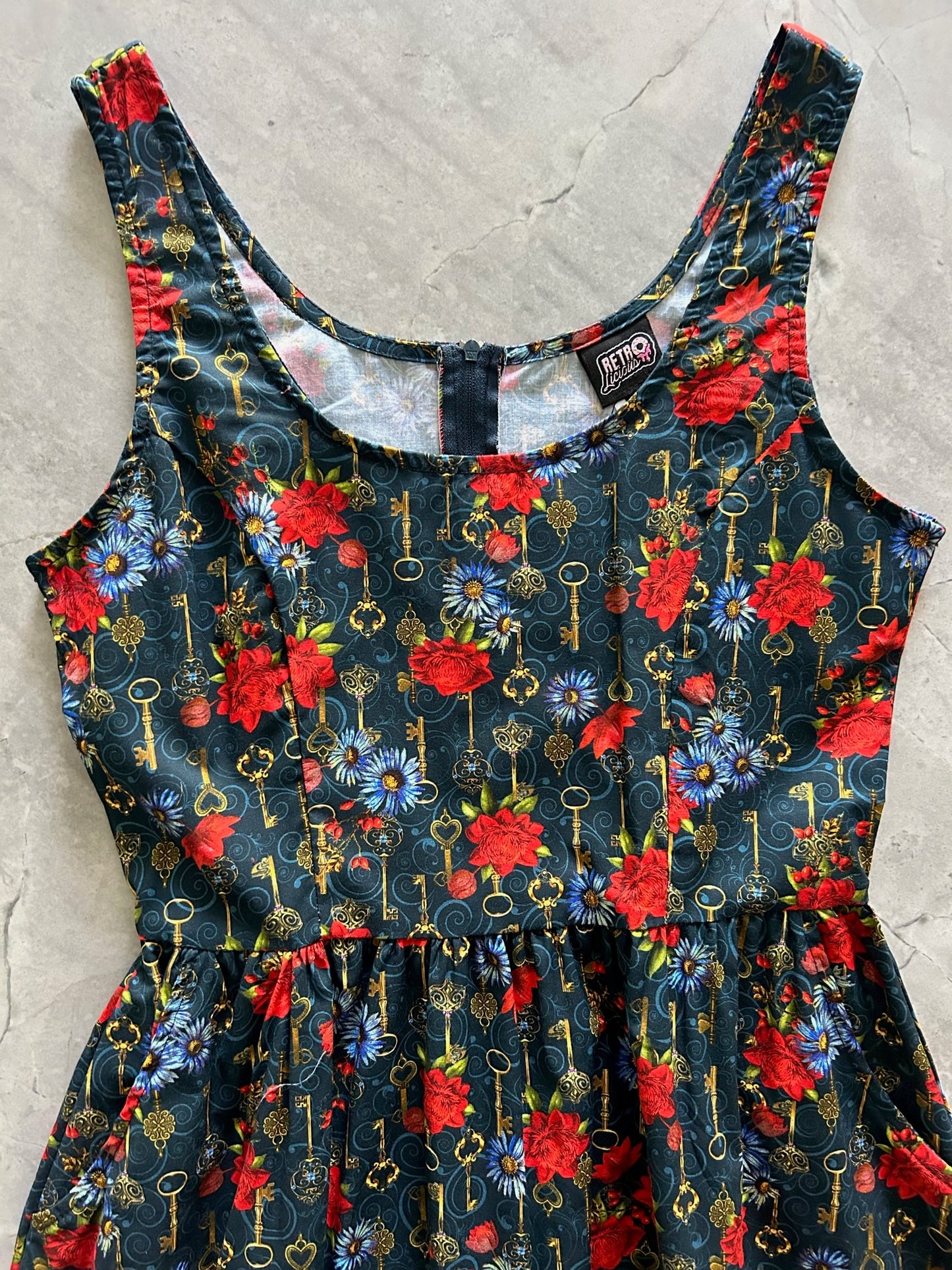 Keys Fit & Flare Dress