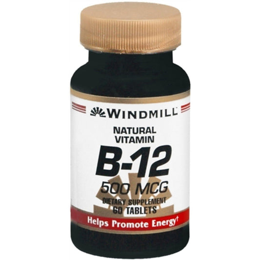 Windmill Vitamin B12 500 Mcg Tablets 60ct