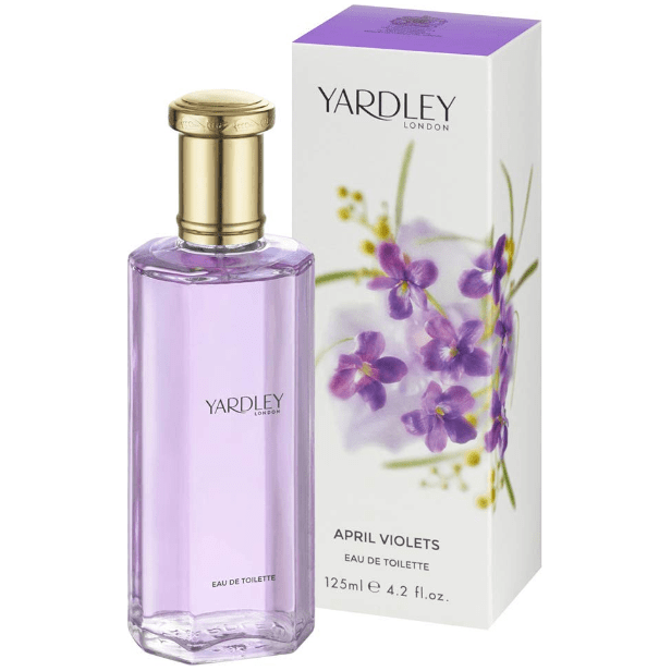 Yardley April Violets Eau De Toilette Spray 4.2oz